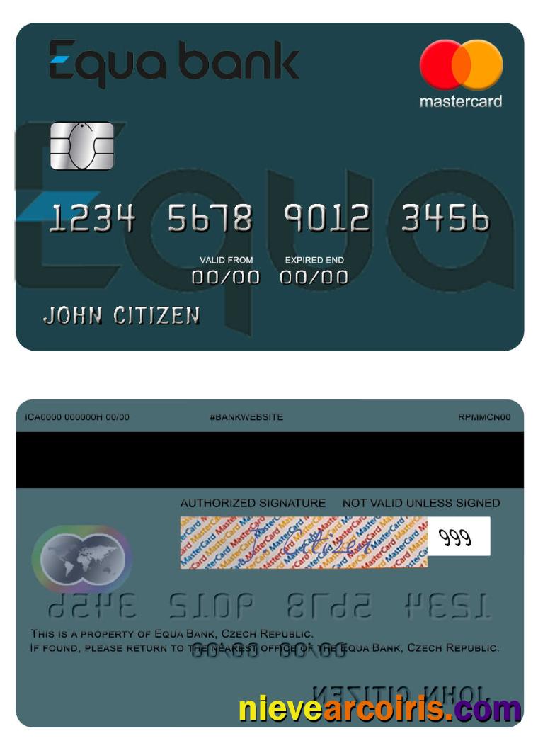 Czech Equa Bank mastercard